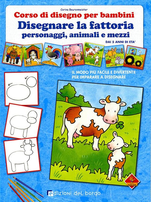 Disegnare la fattoria. Ediz. illustrata book