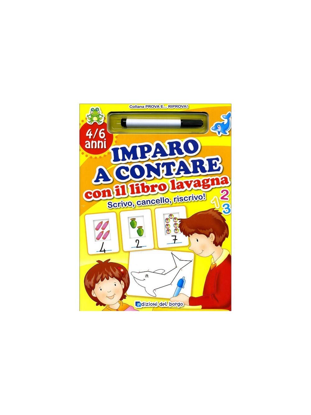 Imparo a contare con il libro lavagna. Ediz. illustrata book