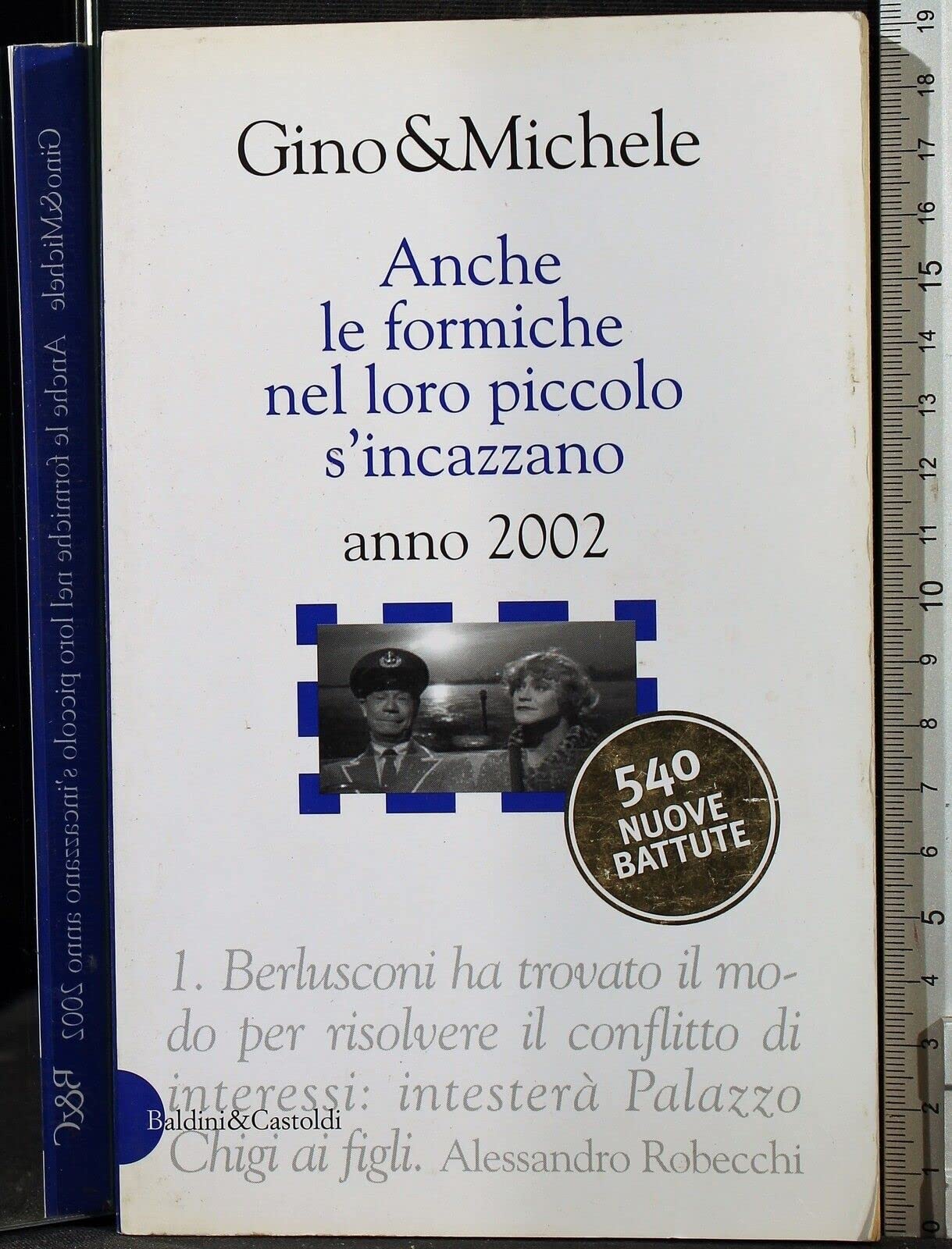 Anche le formiche nel loro piccolo s'incazzano. Anno 2002 book