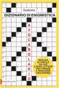Dizionario di enigmistica. Avocabolario book