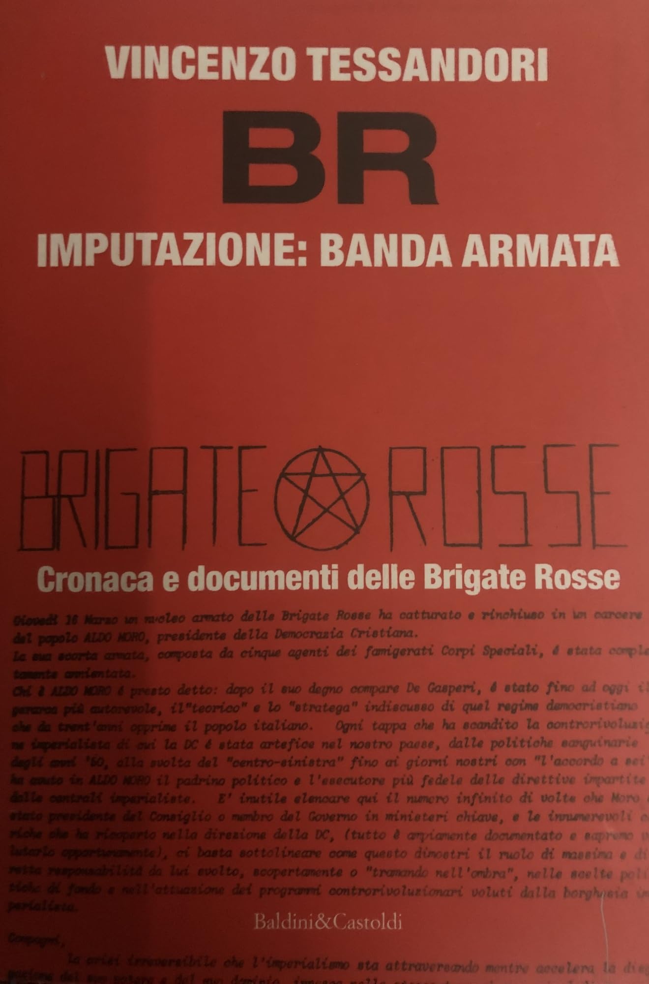 Br. Imputazione: banda armata book