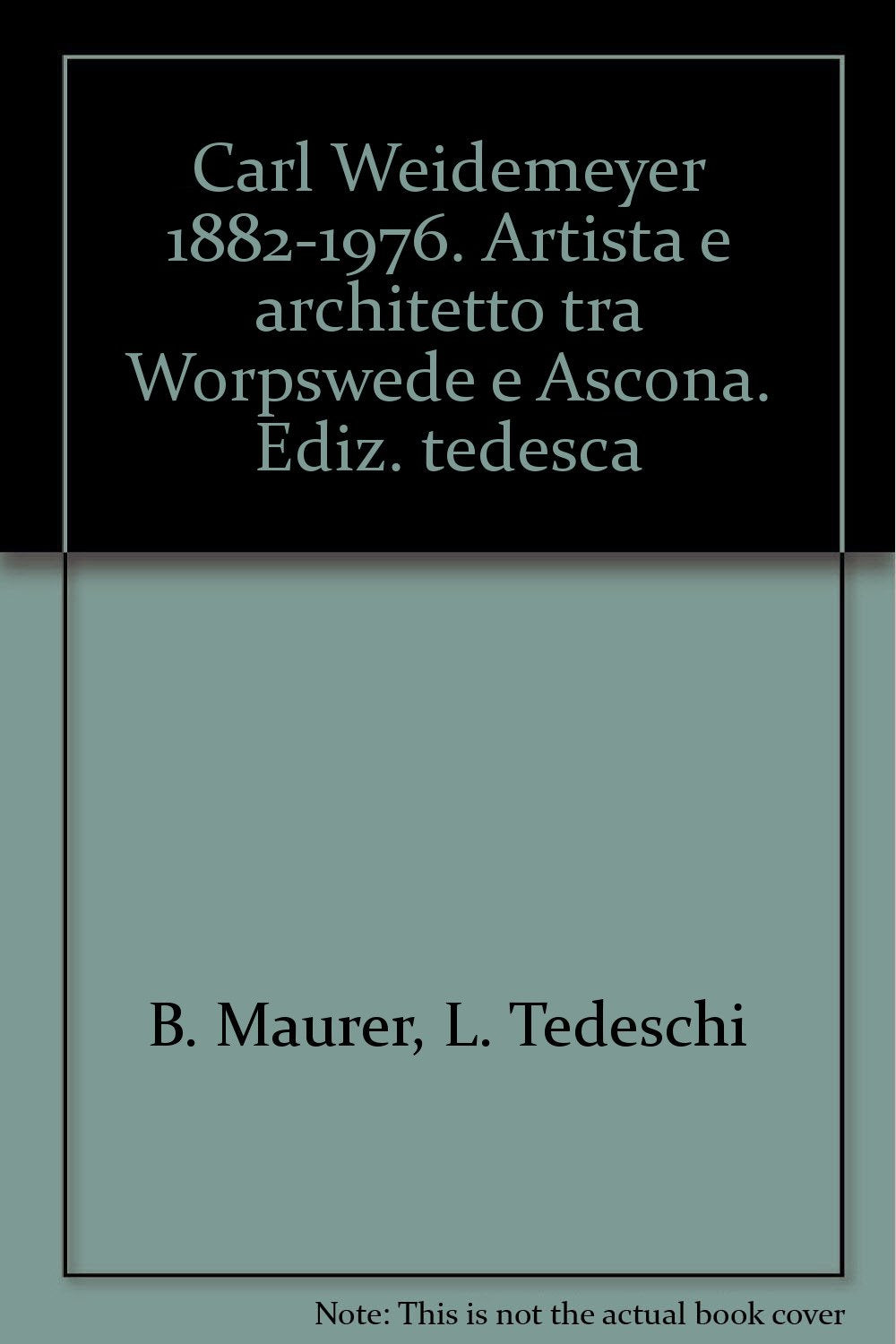 Carl Weidemeyer 1882-1976: Künstler und Architekt zwischen Worpswede und Ascona (Monografie) Film, Art & Culture