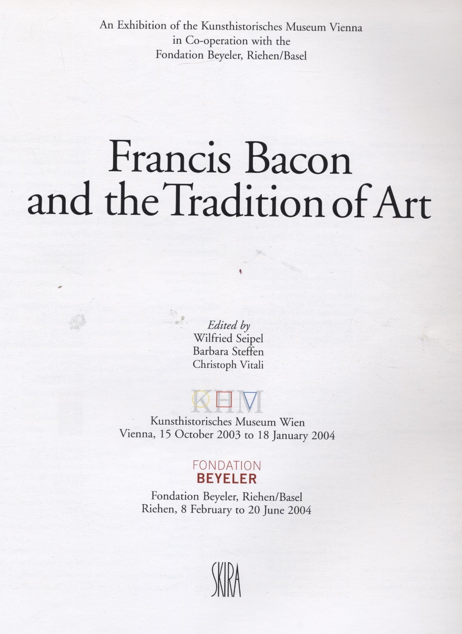 Francis Bacon and the Tradition of Art Film, Art & Culture