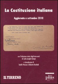La Costituzione italiana. Aggiornata a settembre 2010 book