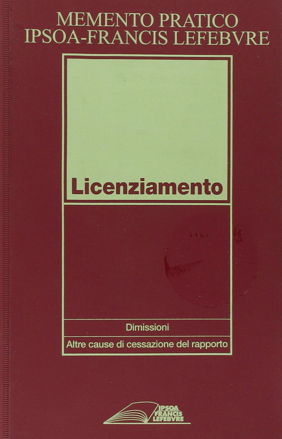 Product Image: Memento pratico. Licenziamento 2013