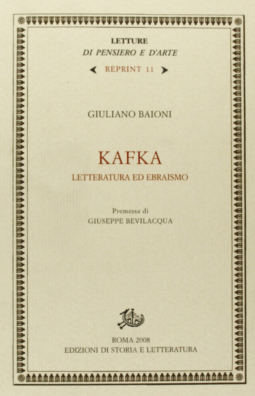 Kafka. Letteratura ed ebraismo book