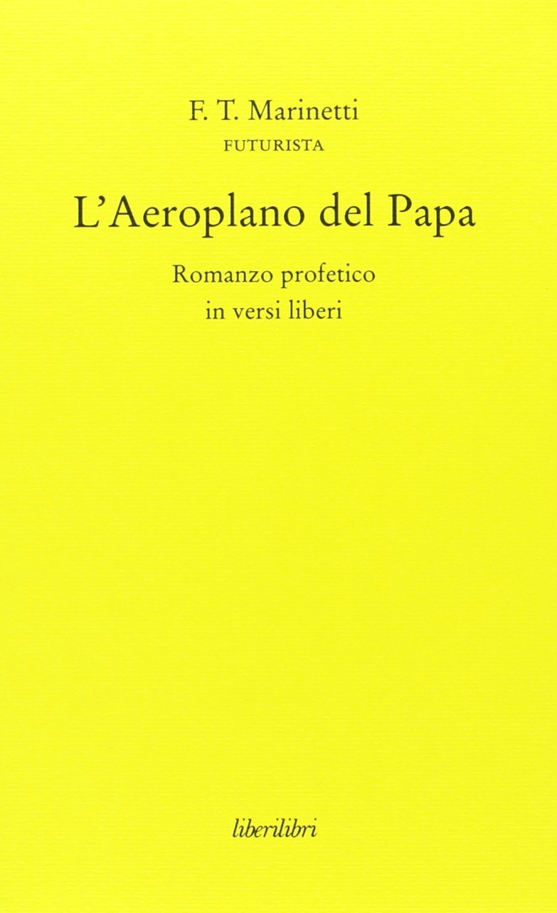 L'aeroplano del papa book