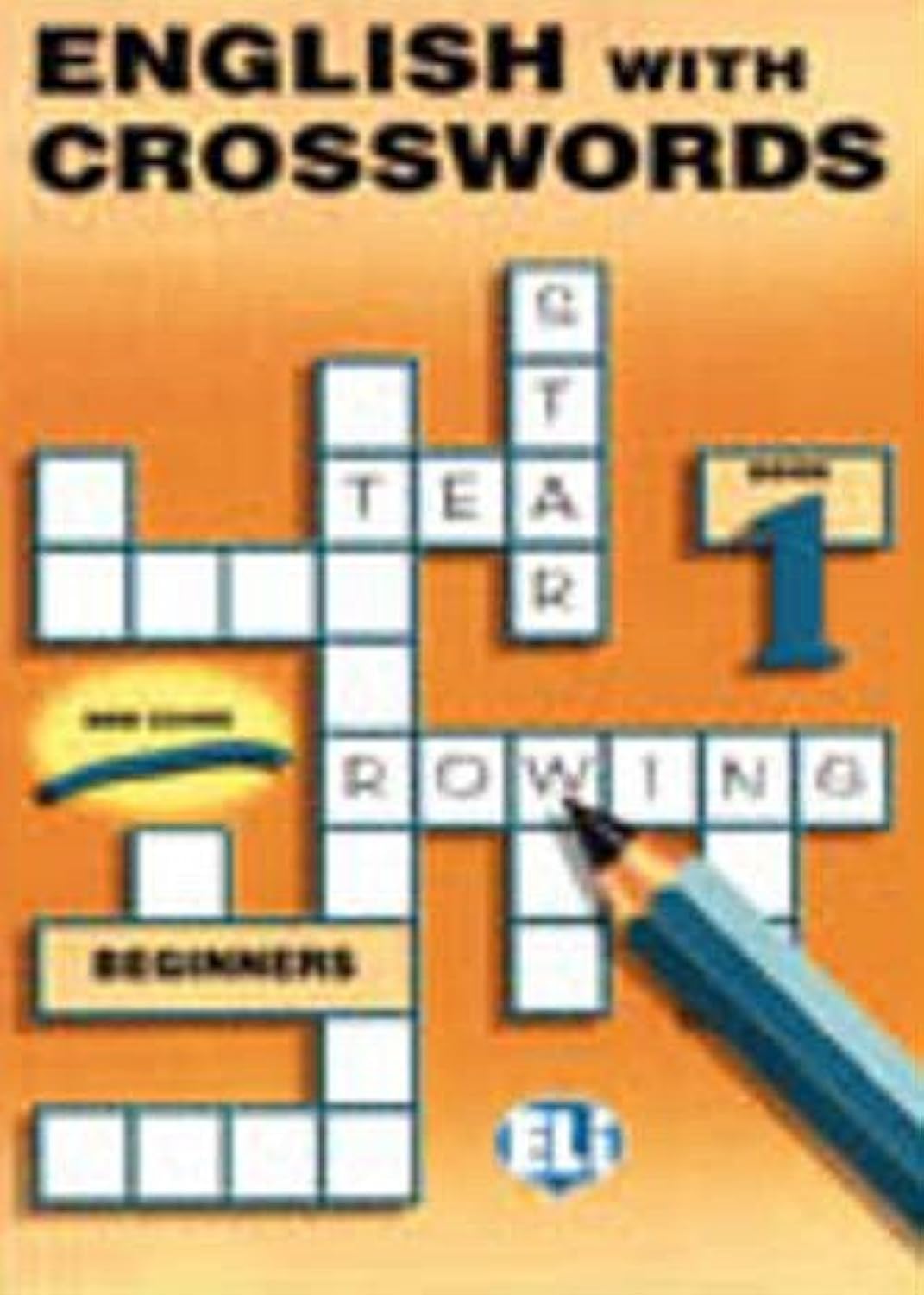 ENGLISH WITH CROSSWORDS 1: Book 1, Beginner (Crossword Puzzle Book 1) Professional & Reference Books