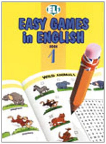 EASY GAMES IN ENGLISH 1: Book 1 (Easy Word Games in Five Languages, Book 1) Professional & Reference Books