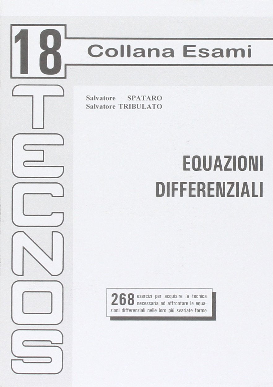 Equazioni differenziali (Esami) Mathematics