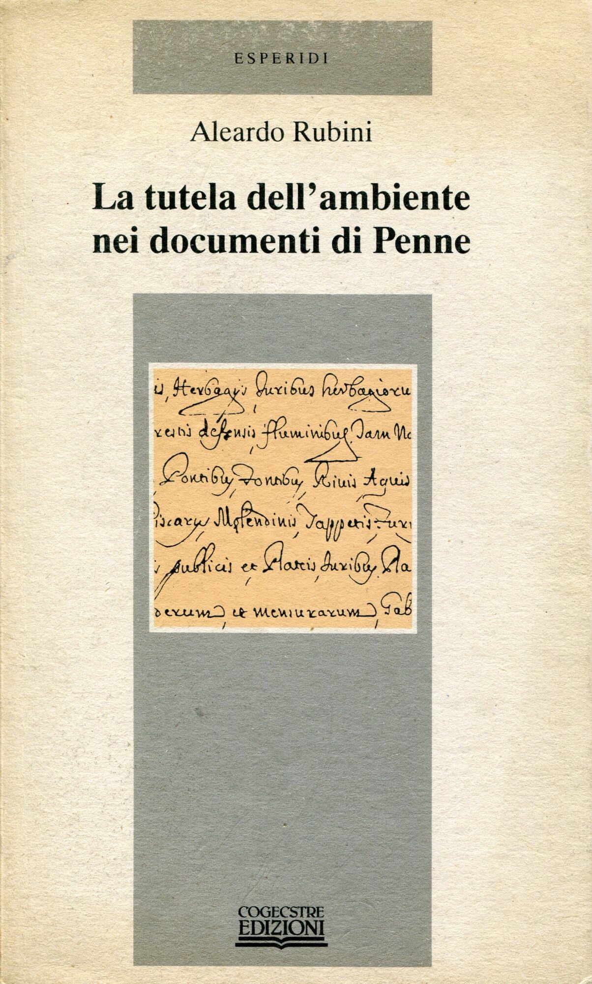 La tutela dell'ambiente nei documenti di Penne Mathematics
