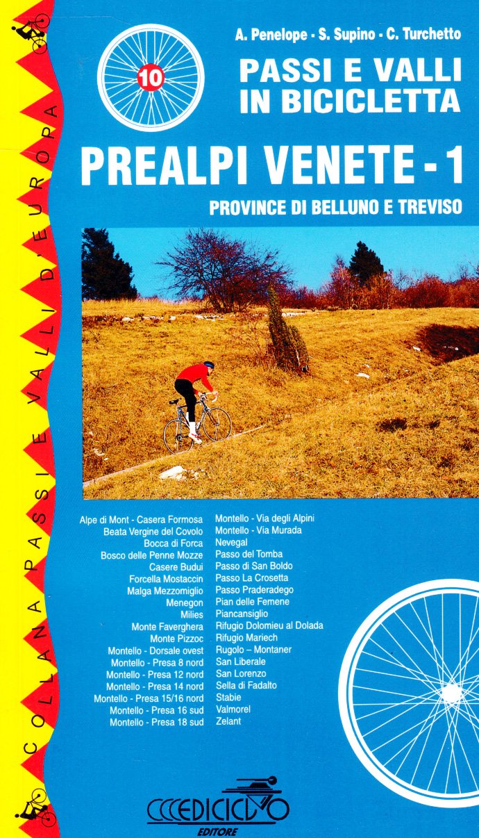 Passi e valli in bicicletta. Prealpi venete. Province di Belluno e Treviso (Vol. 1) (Passi e valli d'Europa) Leisure & Fun