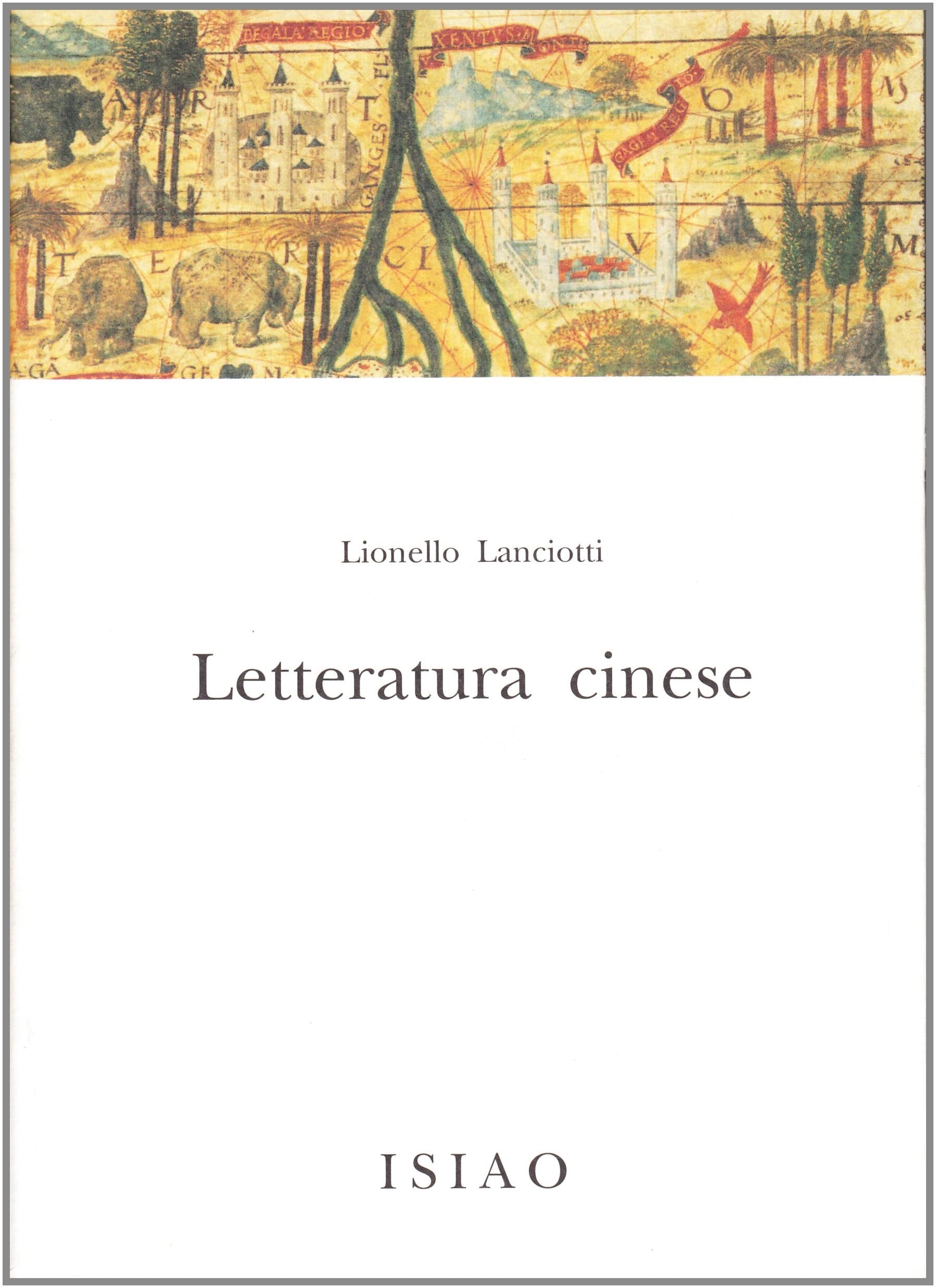 Letteratura cinese book