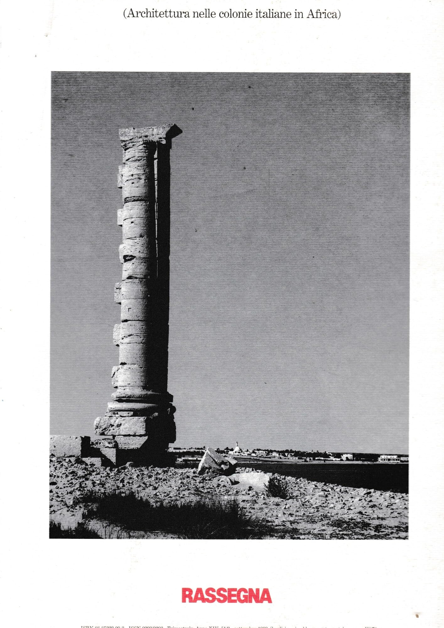 Architecture in the Italian Colonies in Africa (Rassegna 51) Architecture