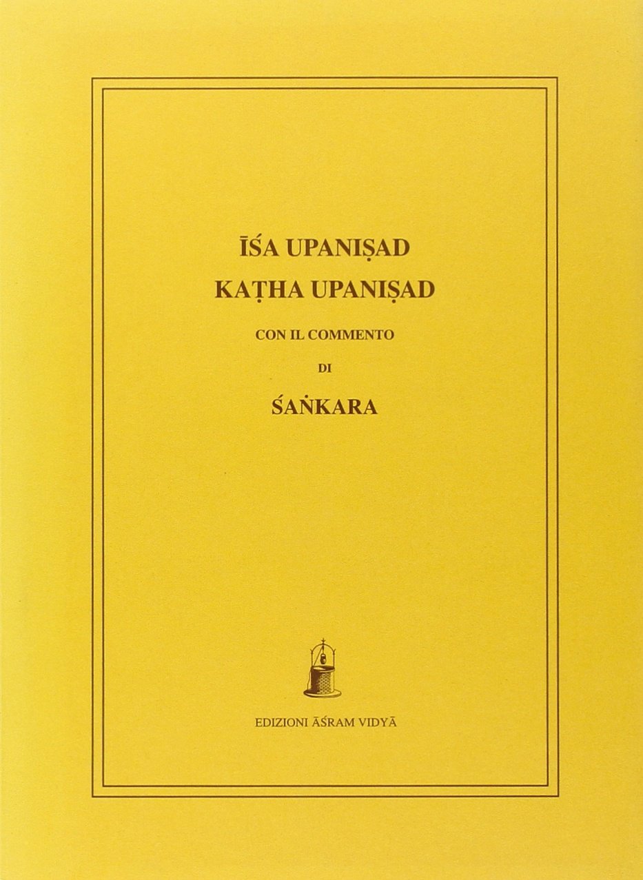 Isa e Katha Upanisad con il commento di Sankara Second hand books on Religion & Esotericism