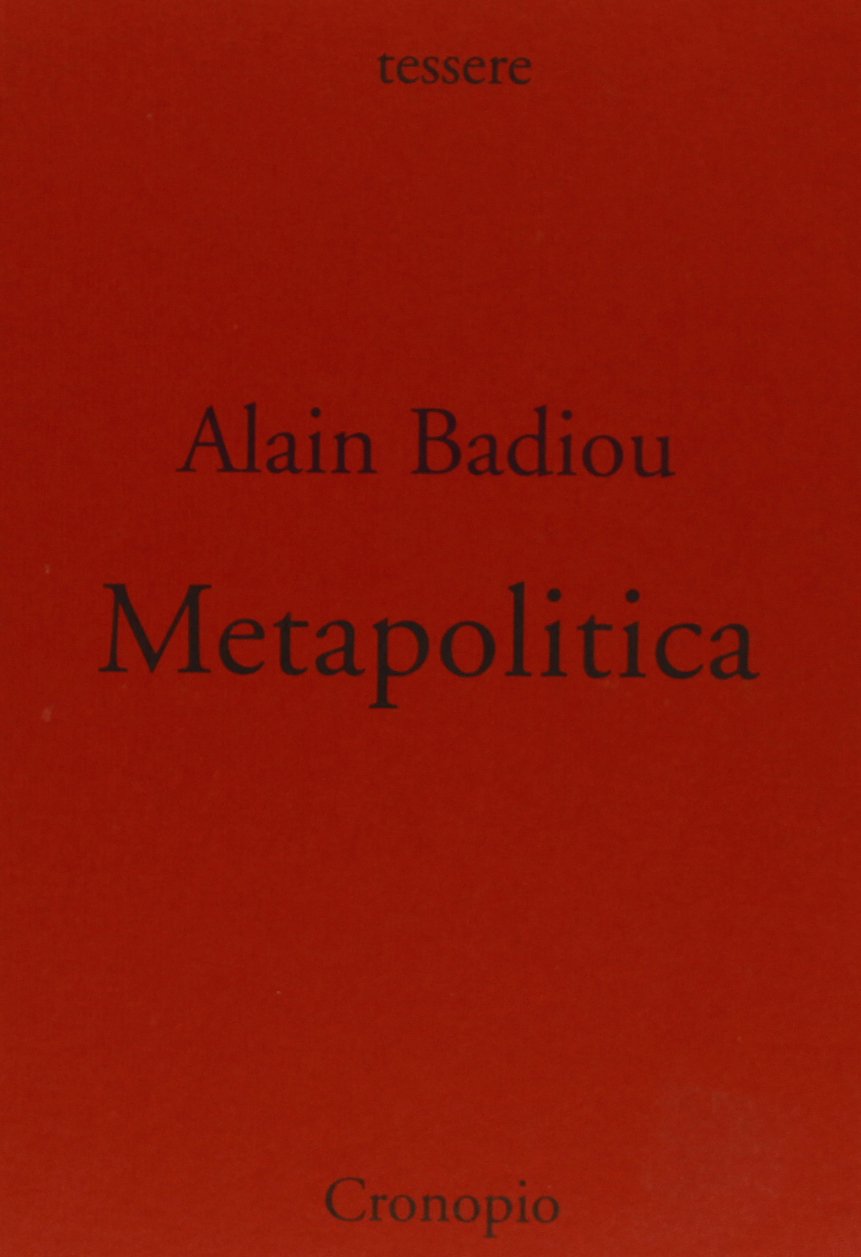 Metapolitica (Tessere) Politics & History