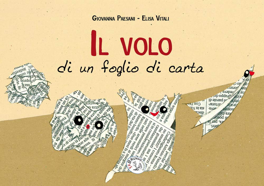 Il volo di un foglio di carta. Ediz. a caratteri grandi book