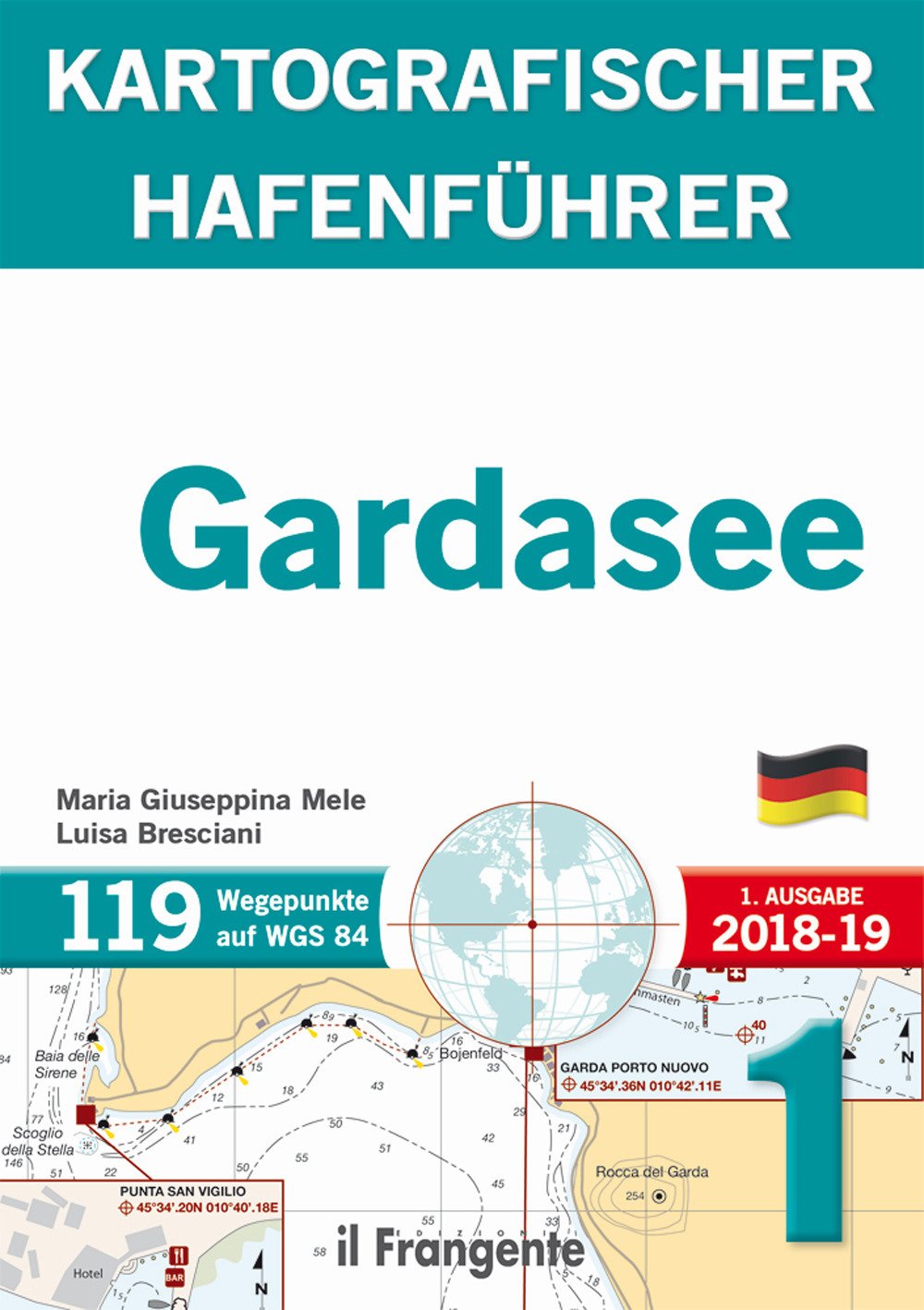 Gardasee kartografischer hafenführer P1 Geology & Geography