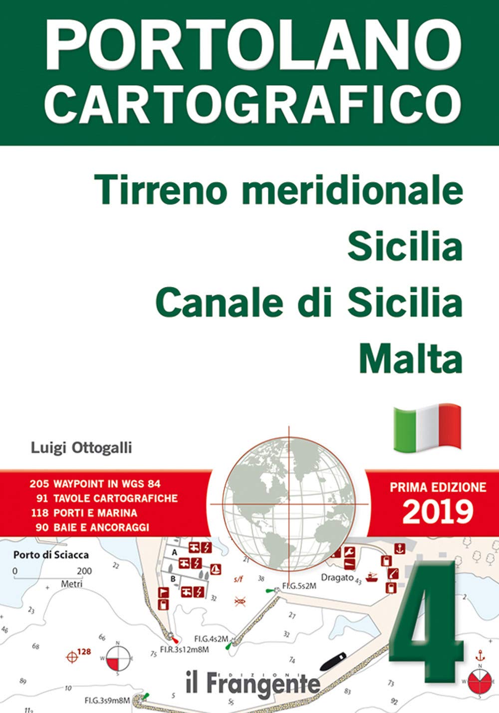Tirreno meridionale, Sicilia, canale di Sicilia, Malta. Portolano cartografico. Ediz. illustrata (Vol. 4) Leisure, Home & Garden