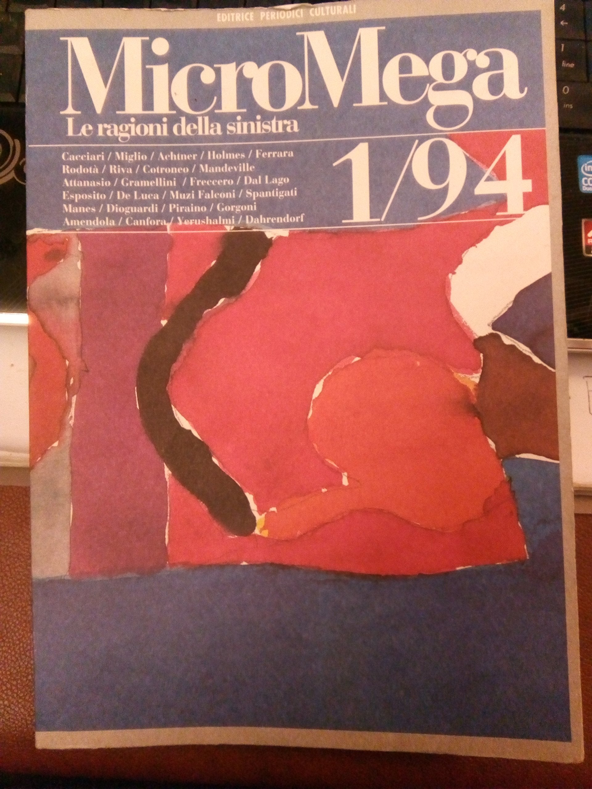 MicroMega: La Ragioni della Sinistra: 1/94 Books
