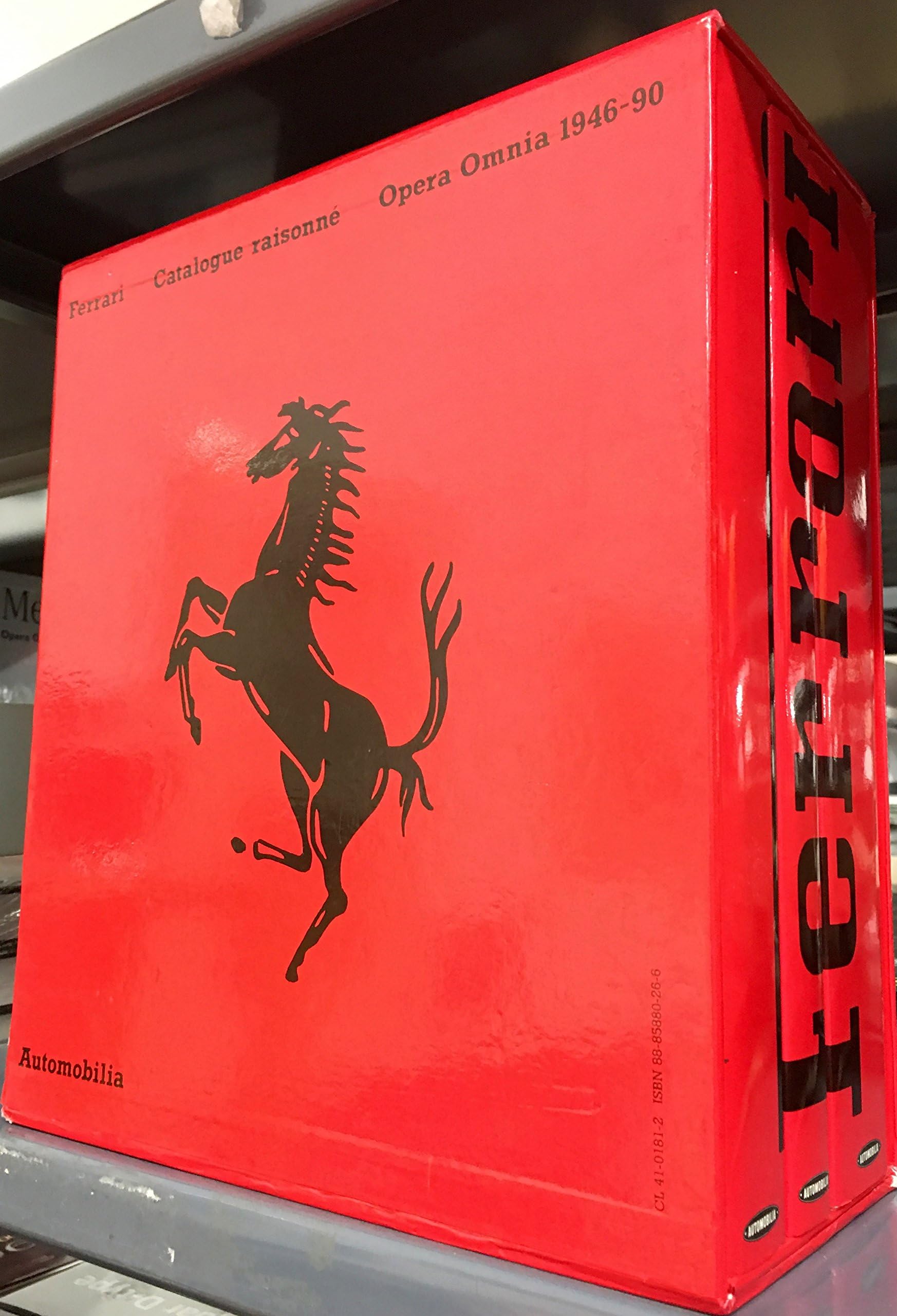 Ferrari opera omnia "1946/1990" (3 volumes) book