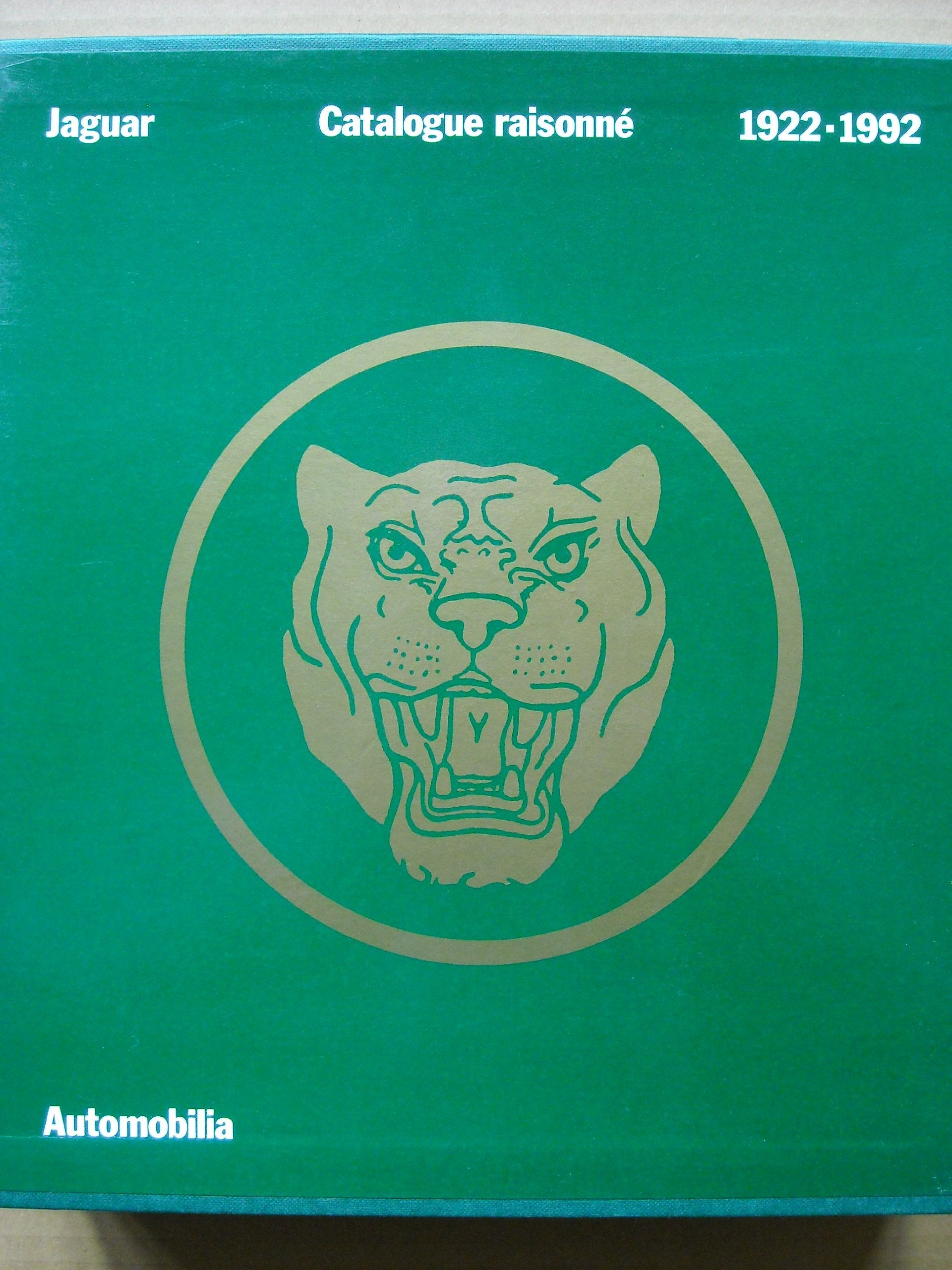 Jaguar "1922/1992" (2 volumes) - cr book