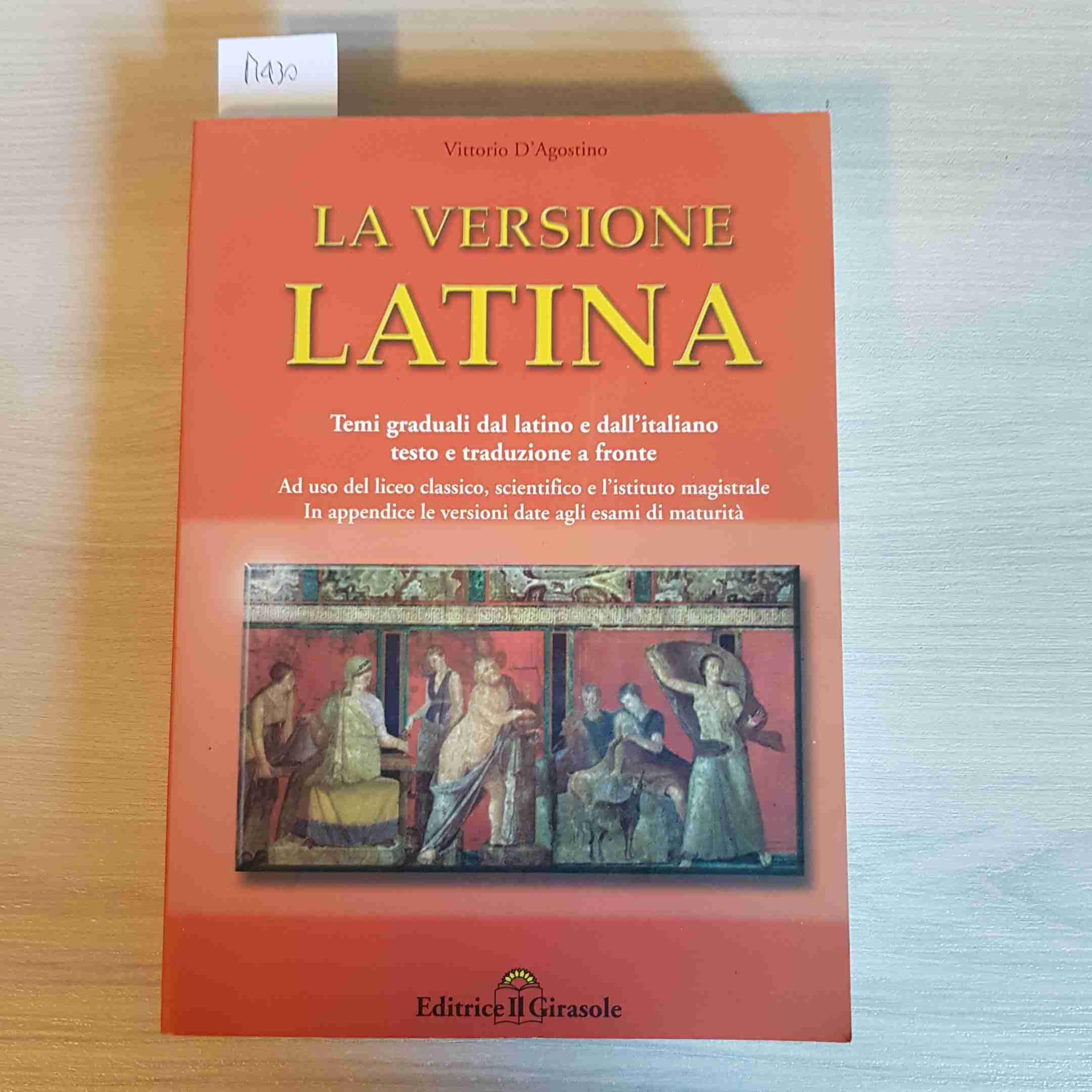 La versione latina. Per il triennio book