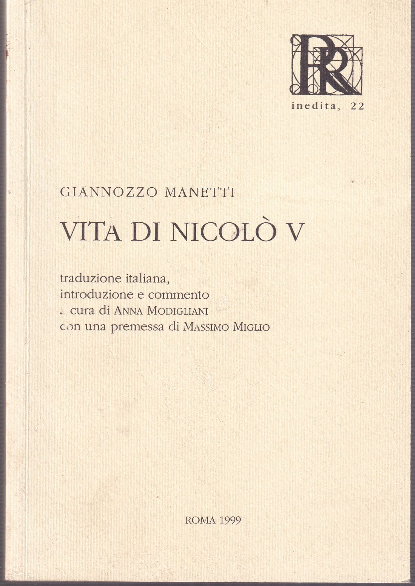 Vita di Nicolò V book