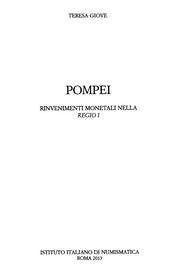 Pompei. Rinvenimenti monetali nella Regio I Hobbies & Crafts