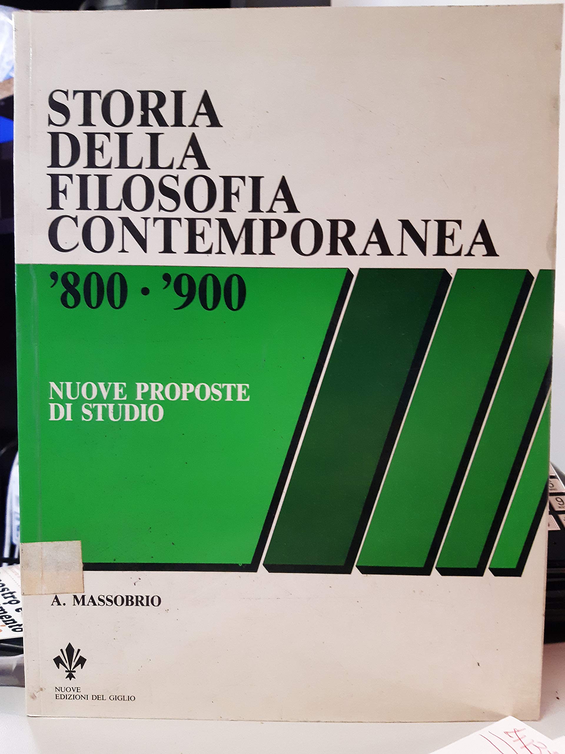 Storia della filosofia contemporanea 800-900. Una nuova proposta di studio Philosophy