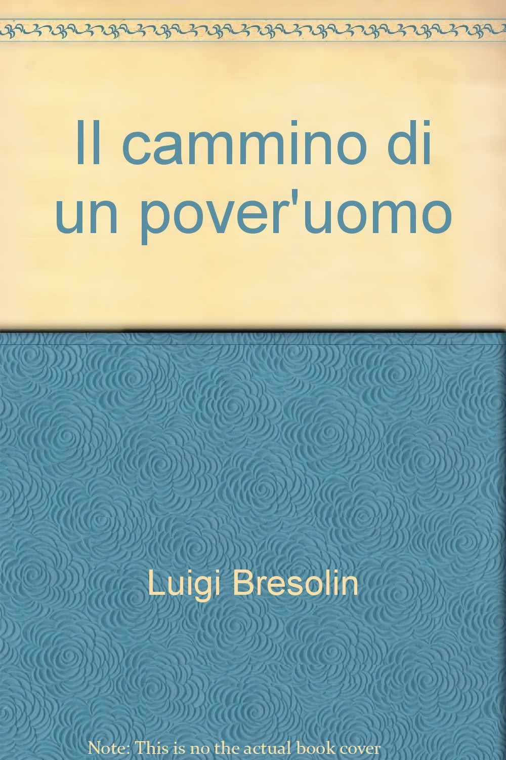 Il cammino di un pover'uomo (Narratori d'oggi) Contemporary literature