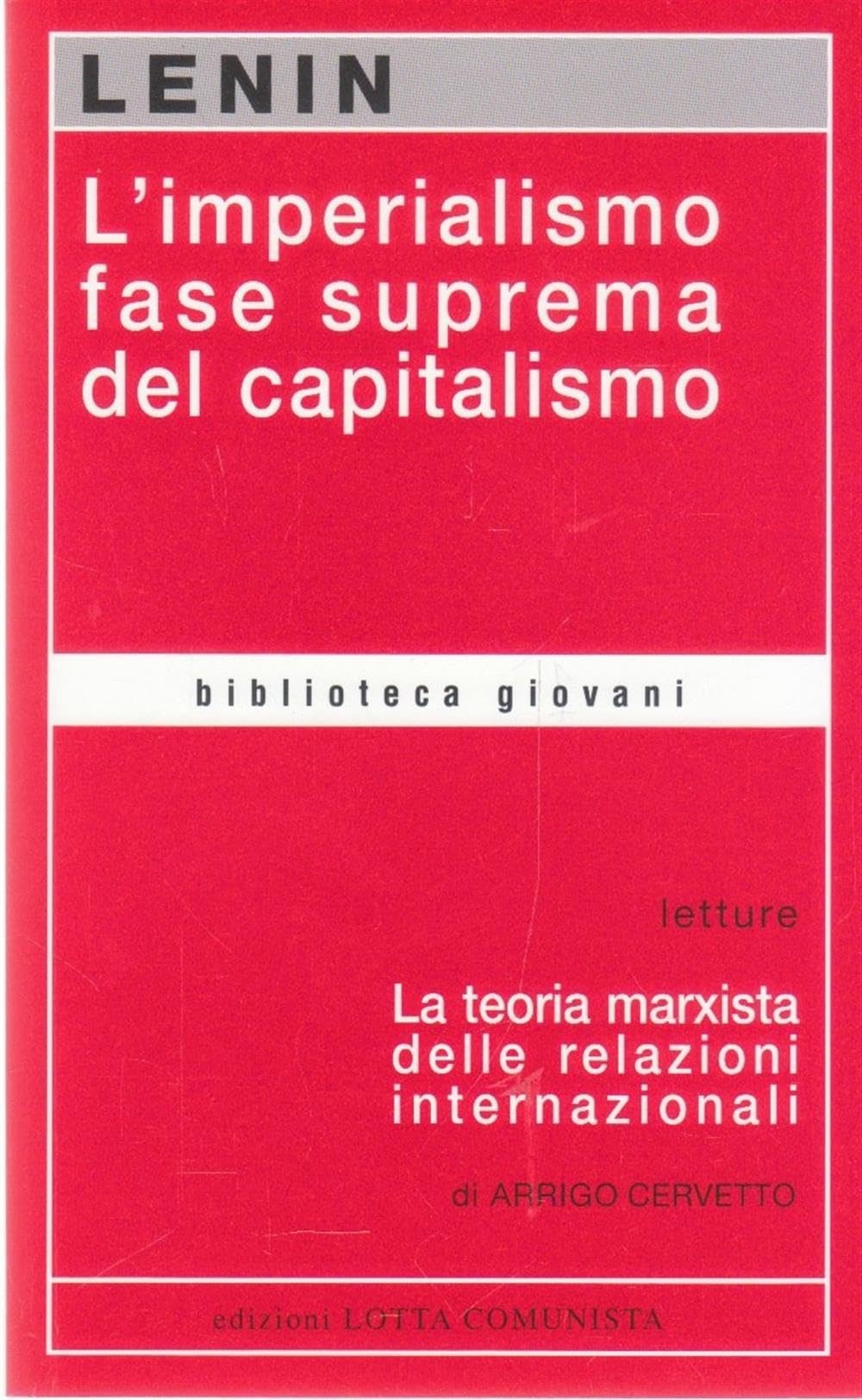 L'imperialismo fase suprema del capitalismo book