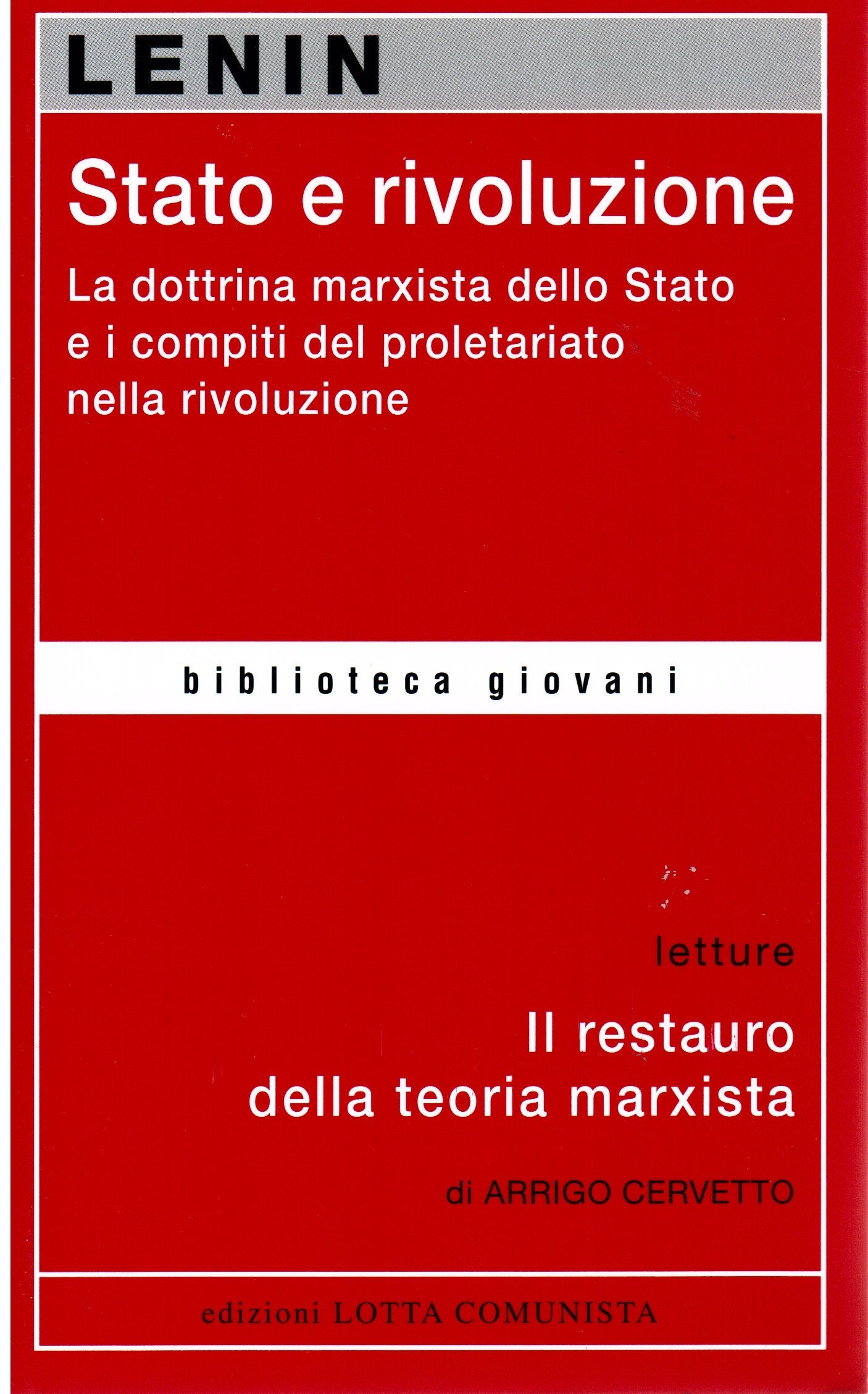 Stato e rivoluzione (Biblioteca giovani) Social Sciences