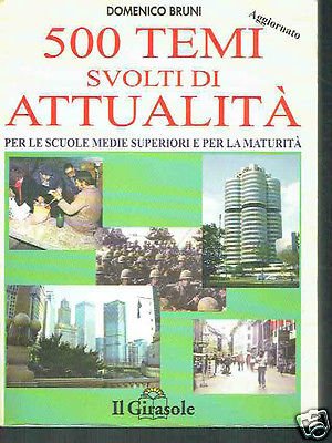 Cinquecento temi svolti di attualità book