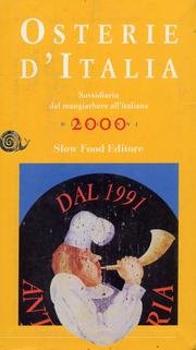 Osterie d'Italia 2000. Sussidiario del mangiarbere all'italiana (Guide) Leisure, Home & Garden