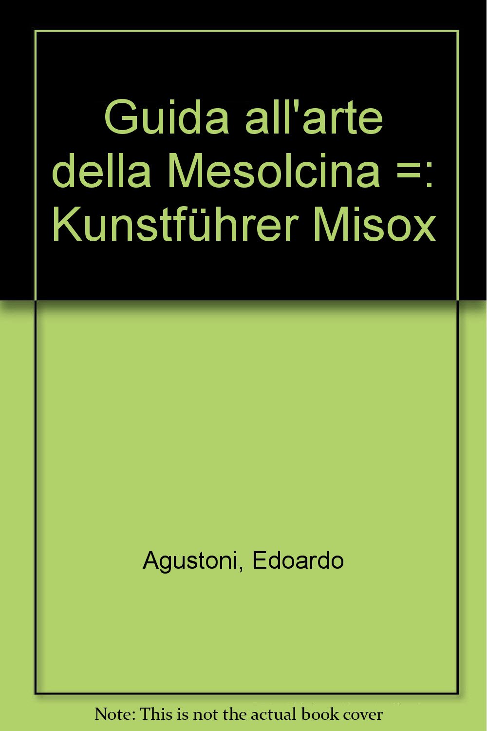 Guida all'arte della Mesolcina. Ediz. italiana e tedesca (Varia) Leisure, Home & Garden