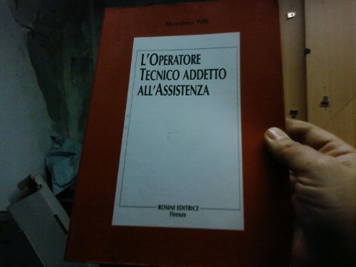 Operatore tecnico addetto all'assistenza book