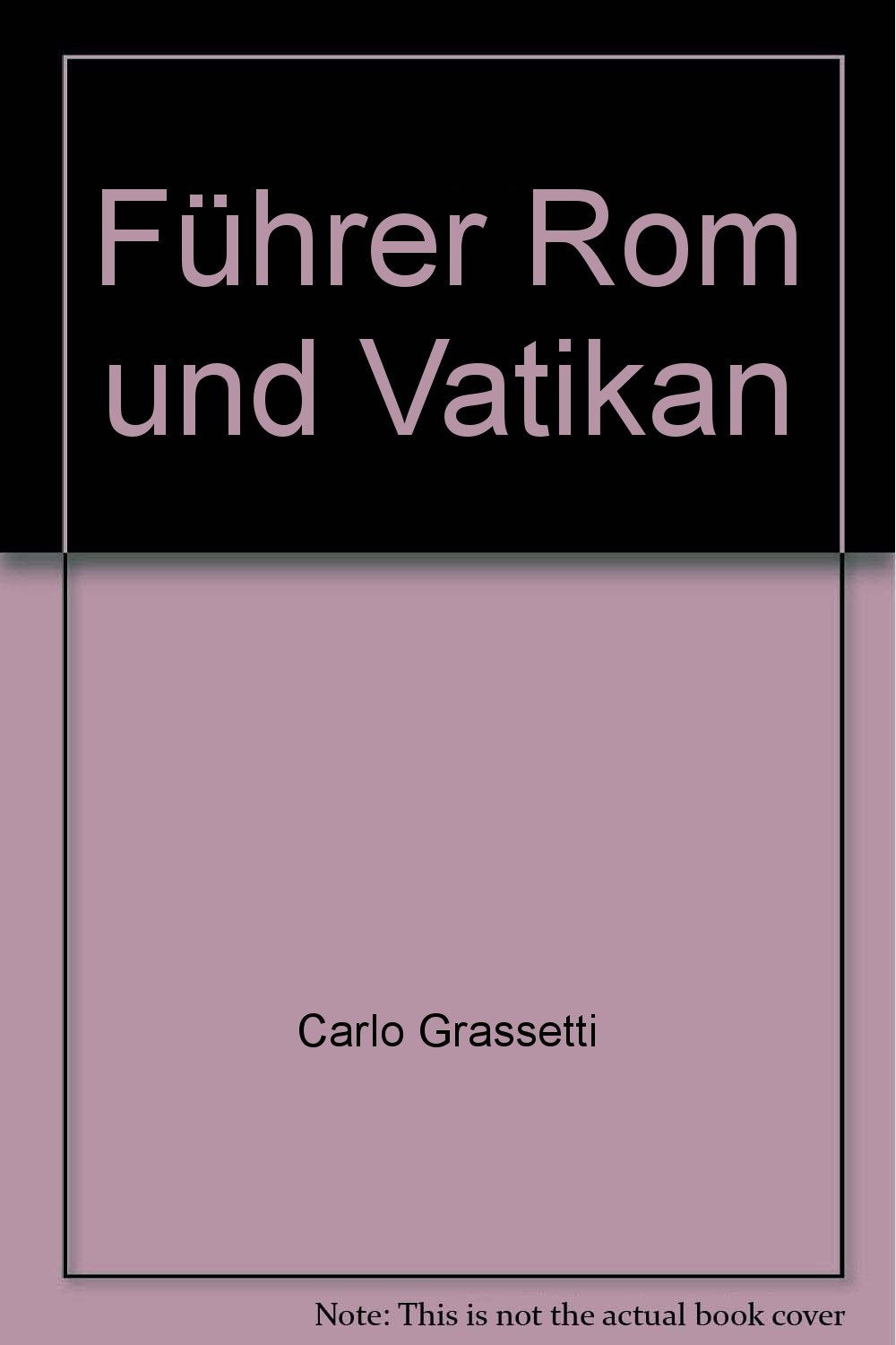 Führer Rom und Vatikan Leisure, Home & Garden