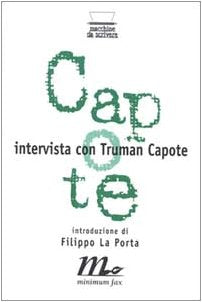 Intervista con Truman Capote (Macchine da scrivere) Contemporary literature