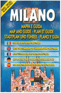 Milano mappa e guida 1:10.500 (Carte stradali e atlanti) Leisure, Home & Garden