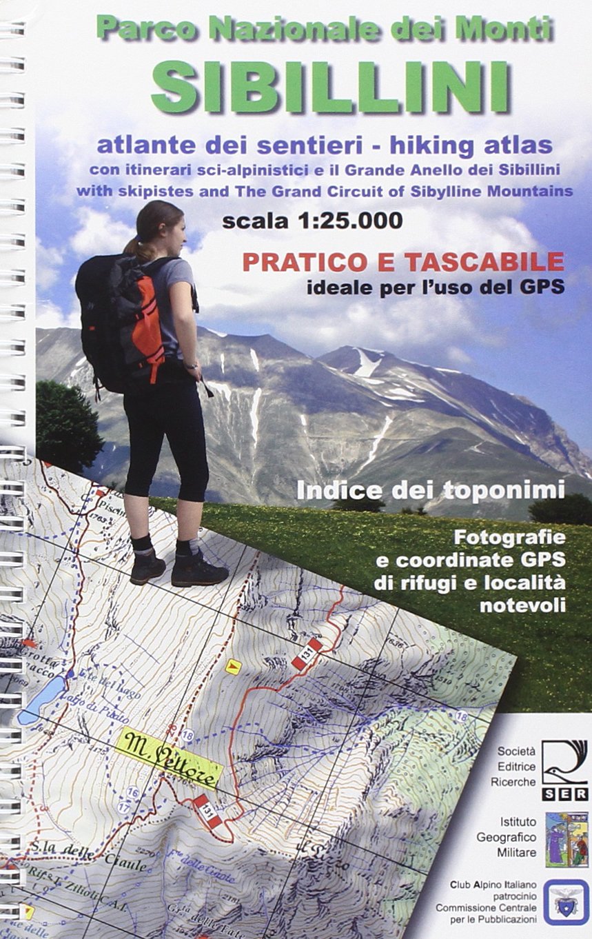 Parco nazionale dei Monti Sibillini. Atlante dei sentieri Leisure, Home & Garden
