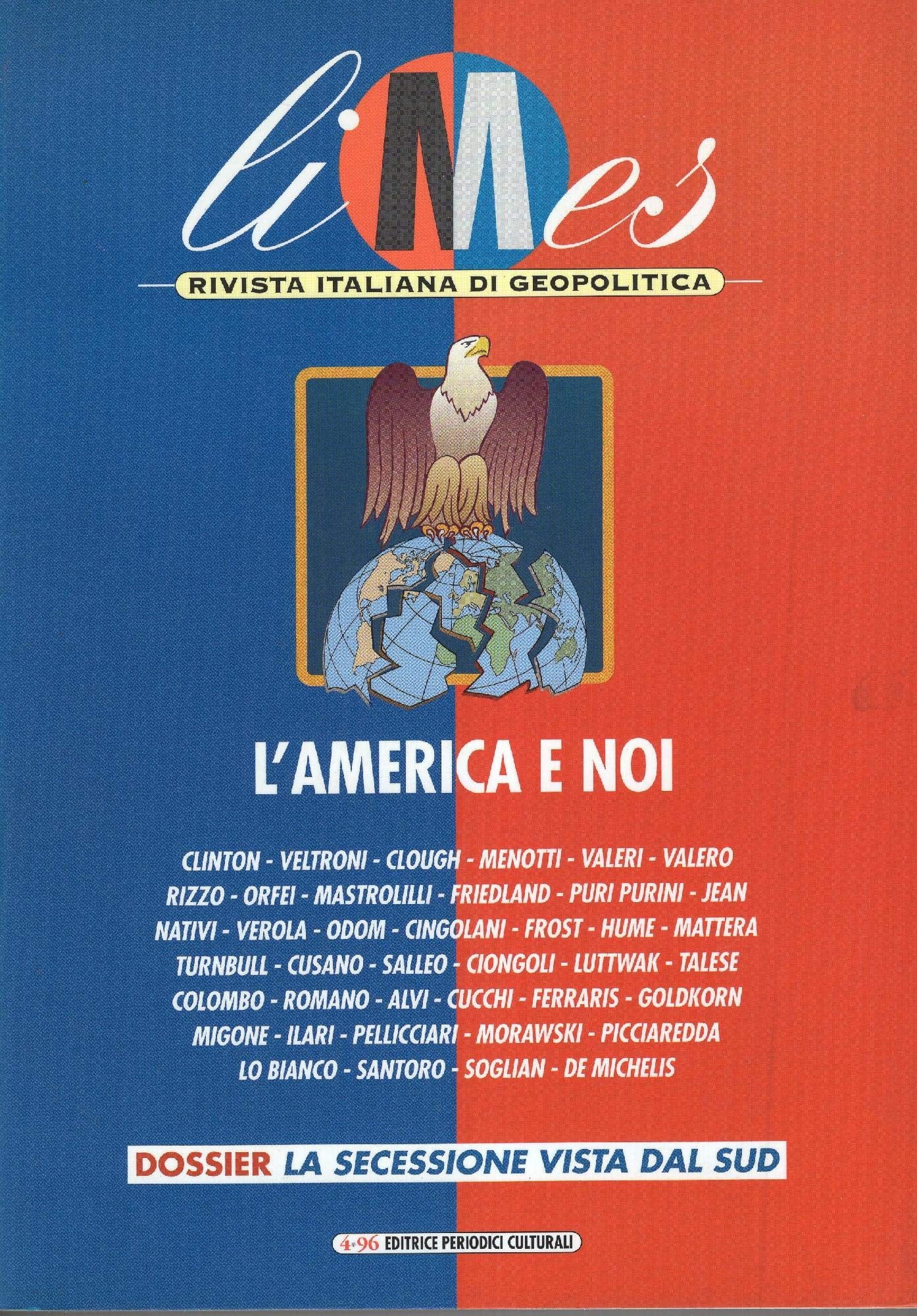 Limes. Rivista italiana di geopolitica Reference Books