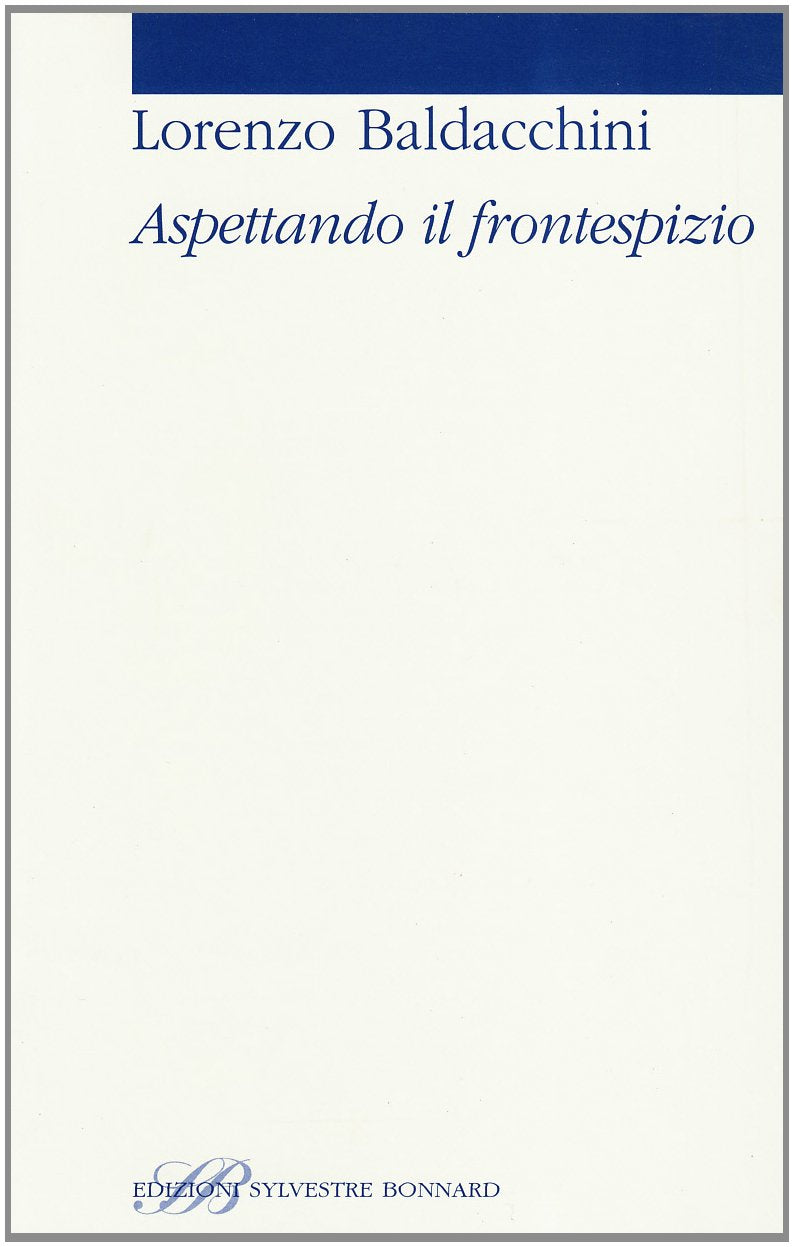 Aspettando il frontespizio (Studi bibliografici) Social Sciences