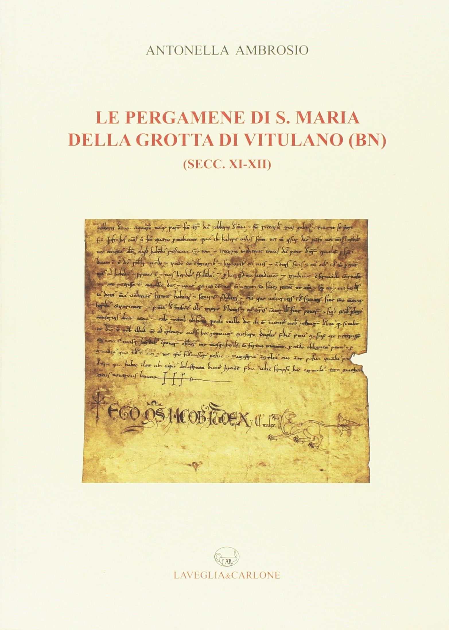 Le pergamene di S. Maria della Grotta di Vitulano (BN) (secc. XI-XII) book