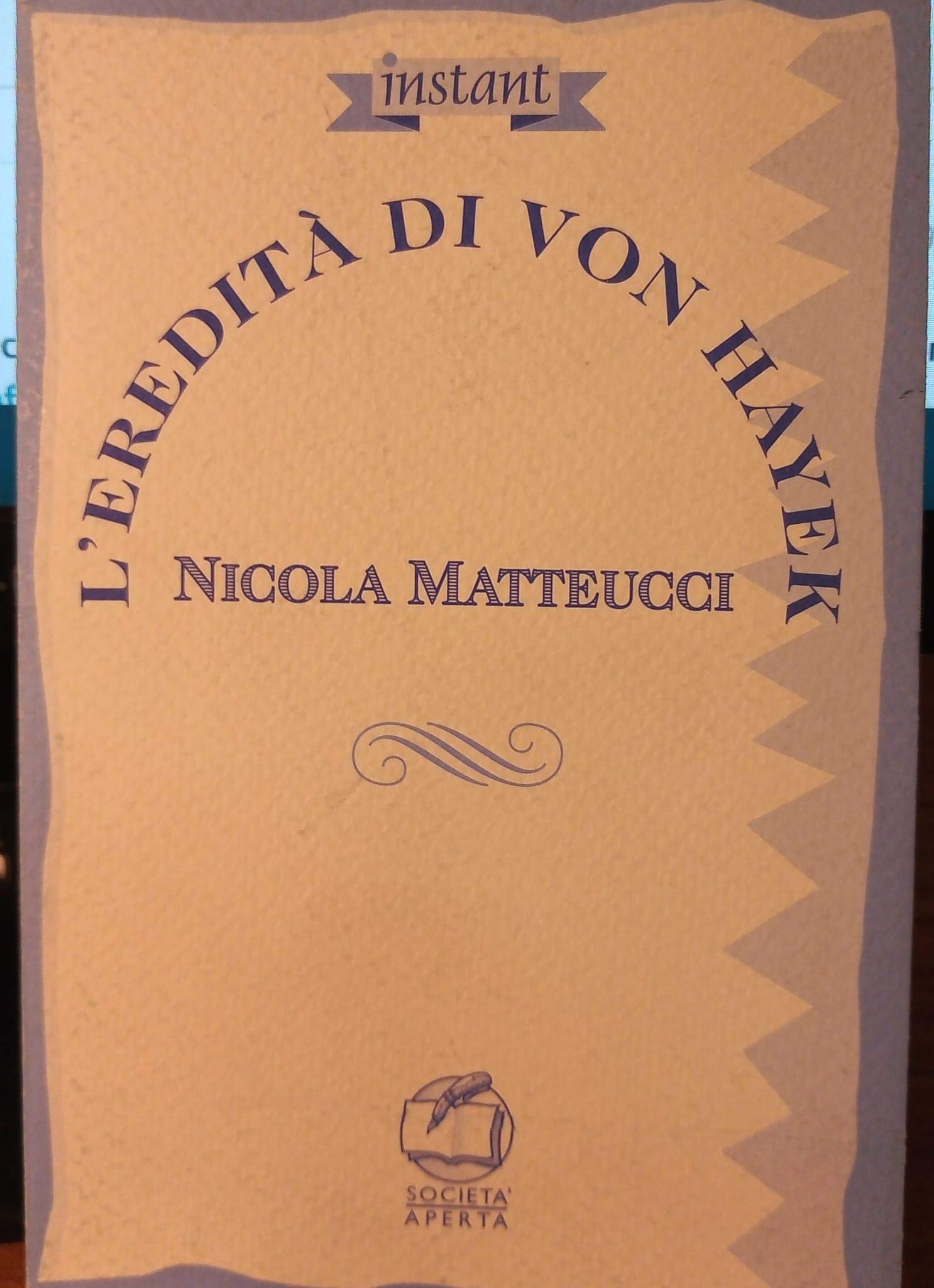 L'eredità di F. Von Hayek book