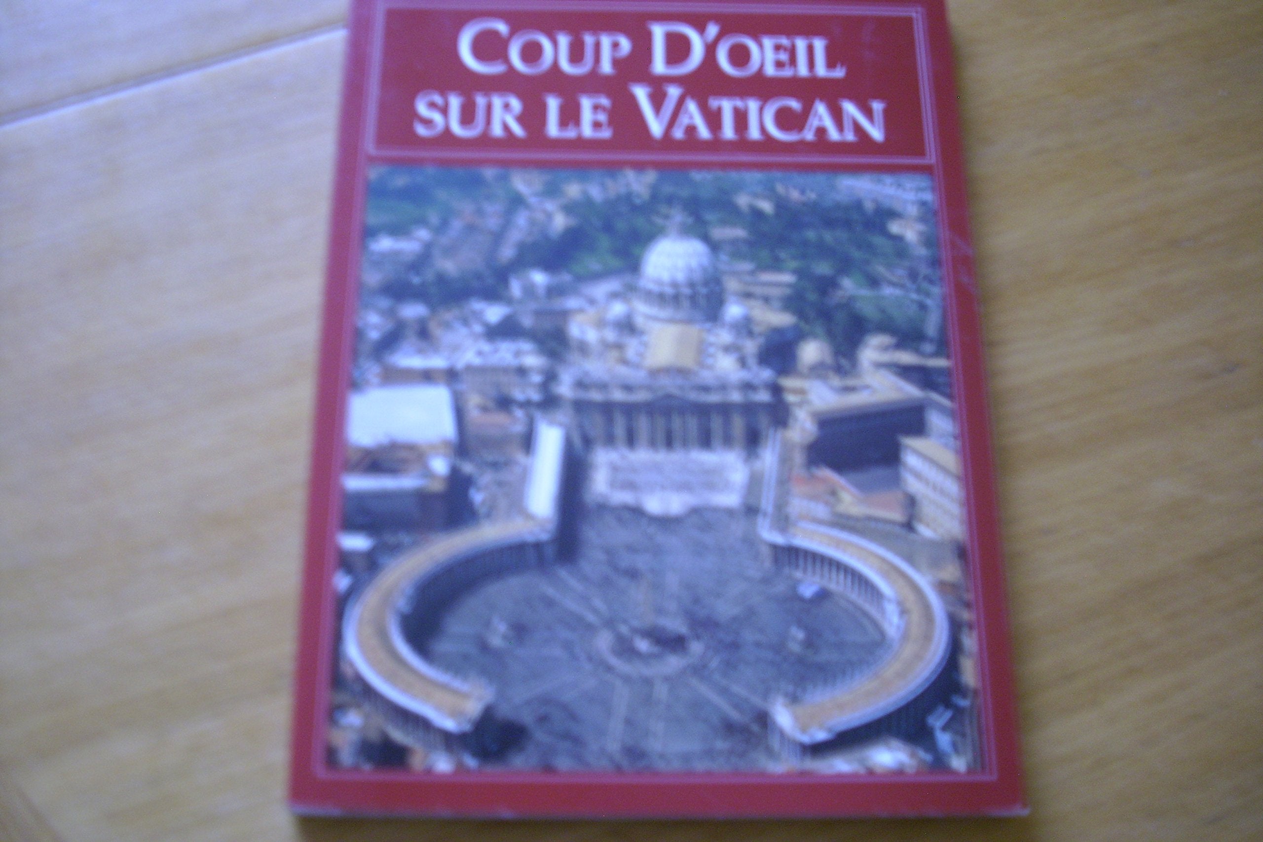 COUP D'OEIL SUR LE VATICAN " RARE EDITION FRANCAISE " FRANCESCO RONCALLI . Books