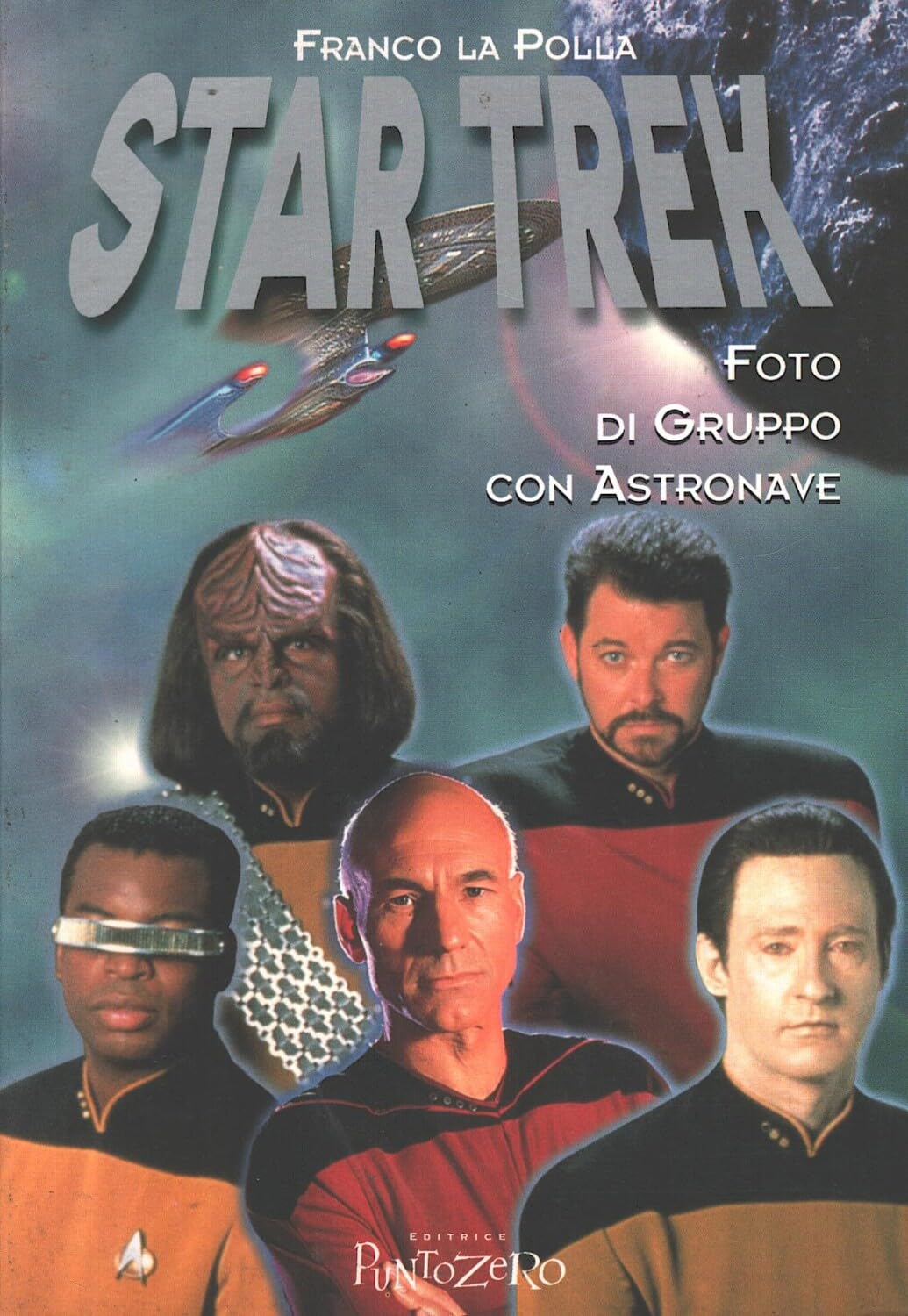Star Trek. Foto di gruppo con astronave book