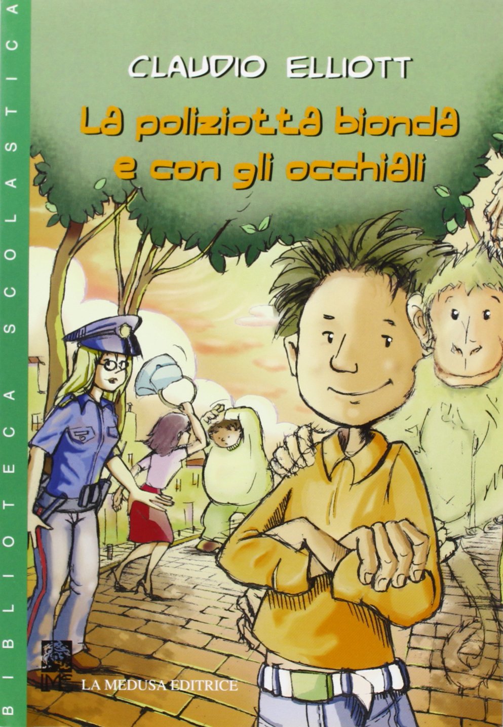La poliziotta bionda con gli occhiali book