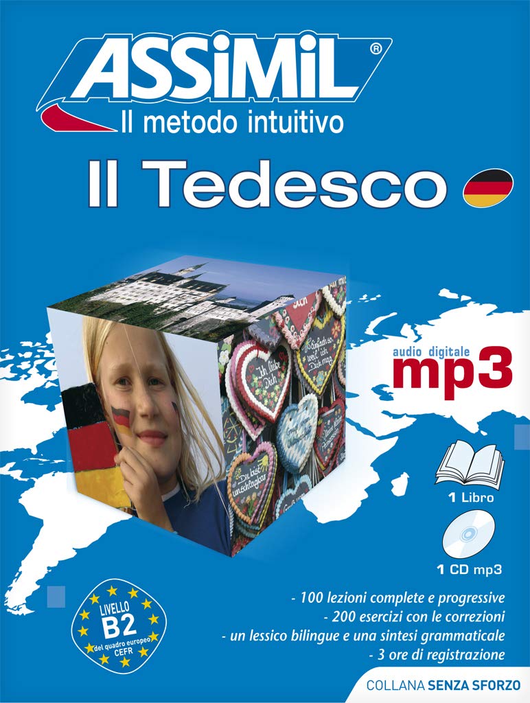 ASSiMiL Il Tedesco: Deutschkurs in italienischer Sprache, Lehrbuch (Niveau A1-B2) + 1 mp3-CD (Senza sforzo) Foreign Languages ​​& Dictionaries