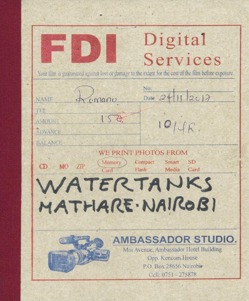 Filippo Romano - Watertanks Mathare Nairobi book